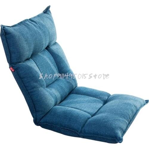Lazy Sofa Tatami Folding Dormitory Single Small Sofa Bed Seat Bedroom Balcony Bay Window Backrest Chair