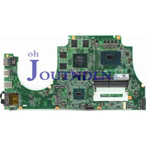 JOUTNDLN FOR Dell Inspiron 15 5577 Laptop Motherboard AM9B DAAM9AMB8D0 CN-0TF0TH 0TF0TH DDR4 w/ i7-7700HQ GTX 1050 Video card