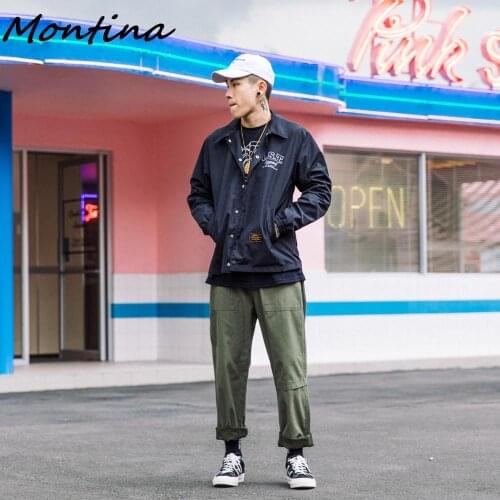 Pants Men Joggers Aesthetic Streetwear Hip Hop Zippidy Goth Pants Street Fashion Joggers Print Casual Military Loose Cargo Pants