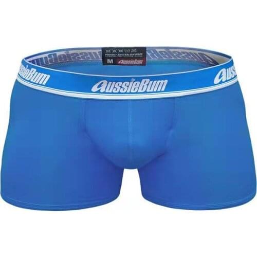 Mens boxer shorts cotton boxer shorts breathable elastic u convex boxer briefs bullet separation bag boxer shorts AUSSIEBUM