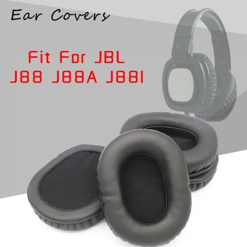 Ear Pads For JBL J88 J88A J88I Headphone Earpads Replacement Headset Ear Pad PU Leather Sponge Foam