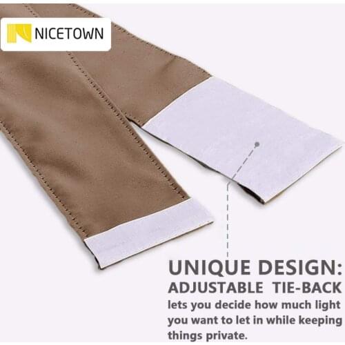 Curtains In The Bedroom On The Window NICETOWN China