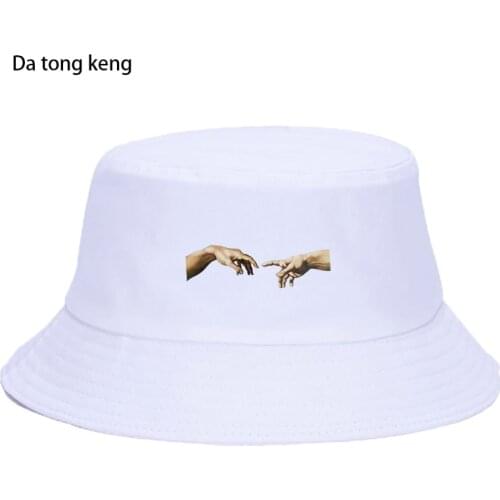 Anime HipHop MICHELANGELO Bucket Hat Women Men Summer Fishing Fisherman Cap Foldable Unisex Sun Caps Sunscreen Panama Beach Hats