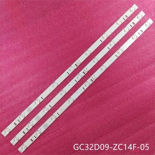 LED Backlight strip 9 almp For Philips 32"TV 321E5Q 32PHF3056/T3 GC32D09-ZC21A-07 ZC14F-05 303GC315037 VS16131 VX3203S EB320HQ