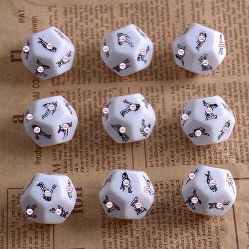 Adult Games Sex Dice 12 Sides Sex Romance Love Humour Gambling Erotic Craps Di