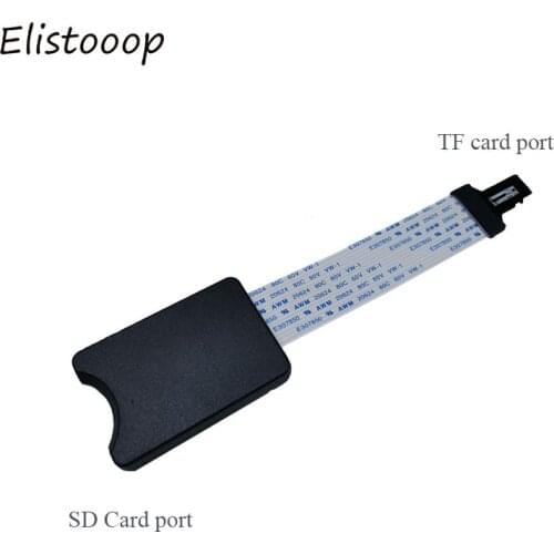 25CM 48CM 62CM TF to SD card Flex Extension cable Extender Adapter TF Zip Extension cable Memory Card Extender Cord Linker