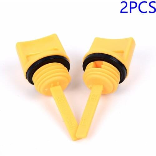 2x Oil Filler Cap Dipstick For Honda GX160 GX200 Small Engine 5.5 6.5HP Mower 15600-ZE1-003 Home Engine Cap Dipstick