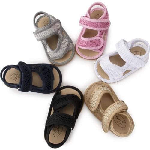 0-1 Year Old Baby Summer Mesh Breathable Sandals Soft Bottom Toddler Shoes Casual Sandal Boys And Girls Shoes Sandalias Para