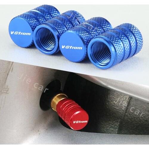 For VSTROM DL250 DL650 V-Strom DL1000 DL 650 1000 XT Motorcycle CNC Accessories Wheel Tire Valve Stem Caps Airtight Covers