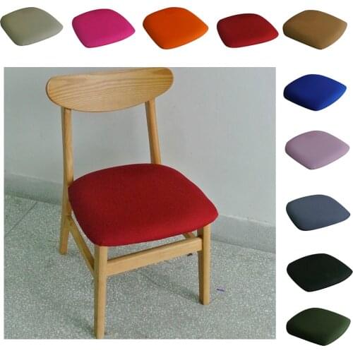 Stretch Removable Washable Dining Room Chair Protector Slipcovers/Home Decor Dining Room Seat Cover With Locking Buckle