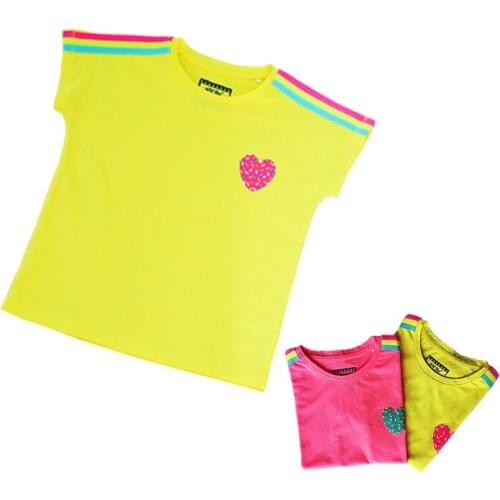 Girls TShirt 12 Fashion Tops Ribbon Shoulder Kids Casual Tee Children Short Sleeve TShirt Girls Summer Clothes 2 4 6 8 10 12Year