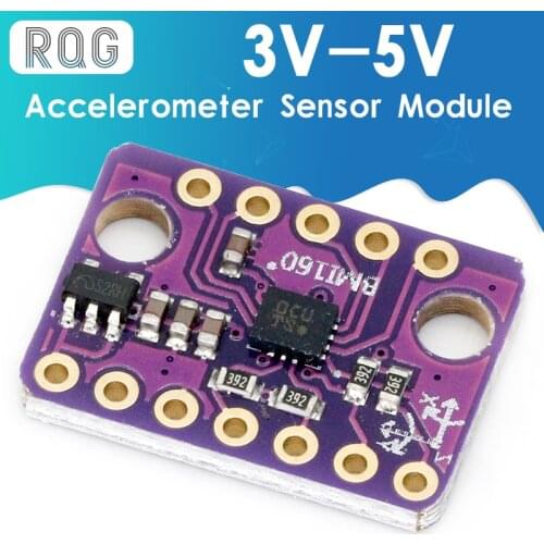 MH-ET LIVE BMI160 GY-BMI160 6DOF 6-axis Rate Gyro Gravity Accelerometer Sensor Module IIC I2C SPI Communication Protocol 3-5V