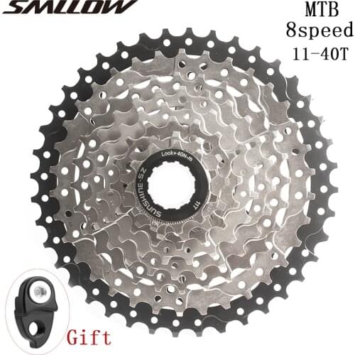 SUNSHINE-SZ MTB Mountain Bike 8s 24s 8Speed 11-40T Cassette WIDE RATIO Freewheel Sprockets for Bicycle Parts