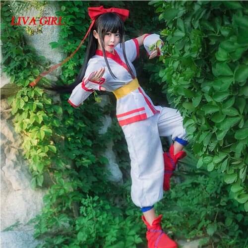 Liva girl Free Shipping King of glory LOL SNK Samurai Spirits Nako Ruru Kimono Game Cosplay Costume