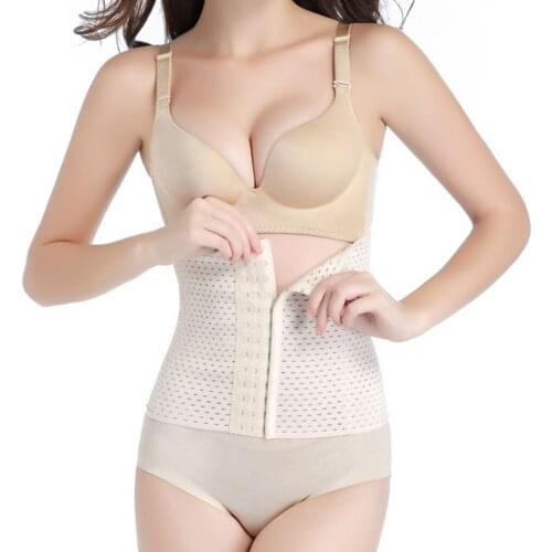 Women Waist Trainer Body Shaper Tummy Training Girdle Belt Underbust Corset Waist Cincher Woman Postpartum Corset Shaper