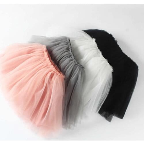 Female Baby Fluffy Half-length Mesh Skirt Girls Princess Skirts ins Tide Children Burst tutu Skirts Girl Clothes
