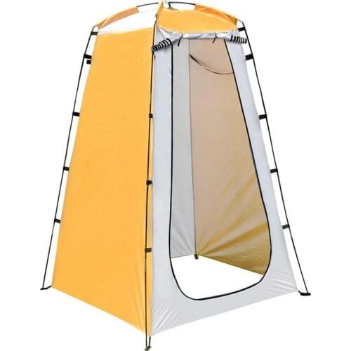 Waterproof Changing Fitting Room Dual Layer Waterproof Anti UV Tourist Tents Anti-UV Outdoor Camping Shower Bathing Tent