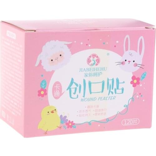 120 Pcs/box Cartoon Band-aid Cute Mini Children Breathable Waterproof Bandage ok Bandages Hemostatic Patch