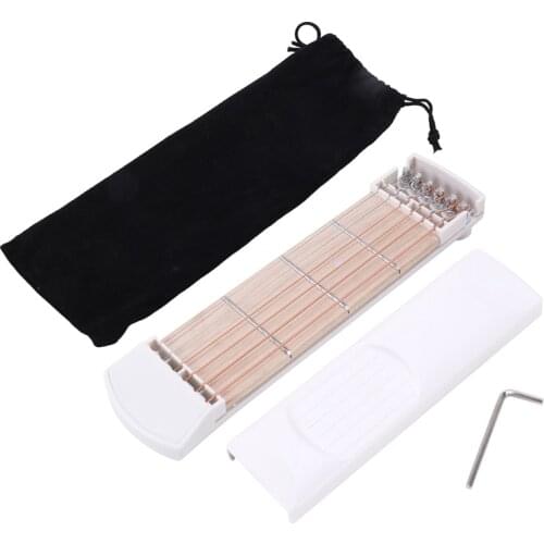 Portable Pocket-Guitar Practice Tools Musical Stringed Instrument Chord Trainer Tools for Beginner Guitar Accessories