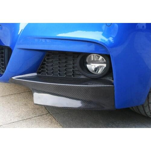 Carbon Fiber CAR FRONT BUMPER SPLITTERS LIP SPOILER SIDE APRONS FIT FOR 11-17 BMW 320 F30 F35 3 Series M3 2011-2017