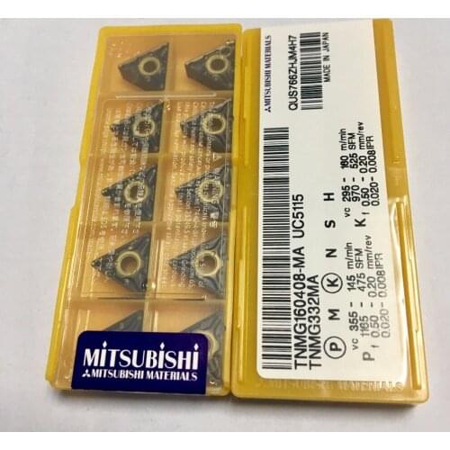TNMG160408-MA UC5115 Original Carbide Inserts Milling Insert Lathe Tools 10Pcs/Lot