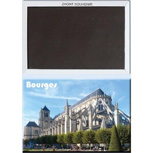 The French central city bourges 22478,gift for friends museum souvenirs Souvenirs of Worldwide Tourist;fridge magnet gift