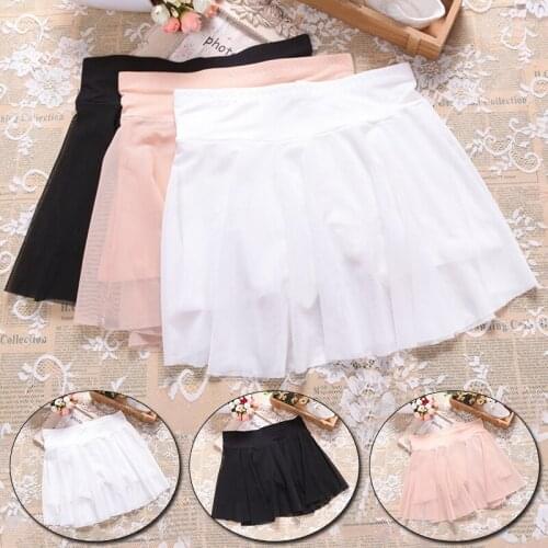 Women Safety Shorts Soft High Waist Lace Panties lace-Side Loose Double Layer Tulle Skirt Design Comfortable Girl Lady Underwear