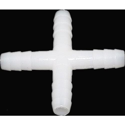1pcs Hose four-way connection four-way pagoda connection plastic four-way connection hose connection 2.4/3.2/5.6/9.5/12.7mm