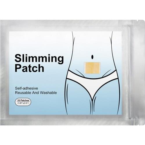 10 Patches/Lot Body Slim Patch Navel Stickers Weight Slimming Patch Fat Burning Patches Body Shaping Slimming Hot