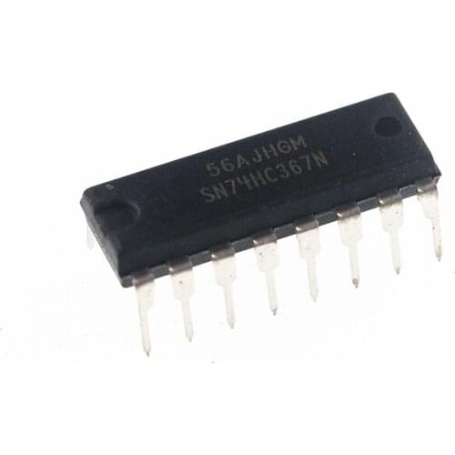 2pcs/lot CD74HC367E SN74HC367N 74HC367 DIP-16