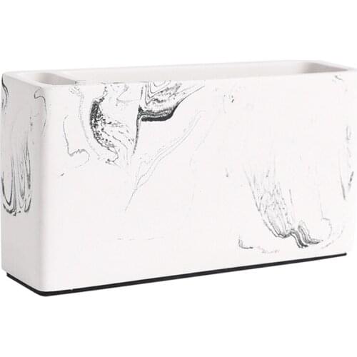 Paper Facial Tissue Box Cover Holder for Bathroom Vanity Countertops, Bedroom Dressers, Night Stands, Desks and Tables