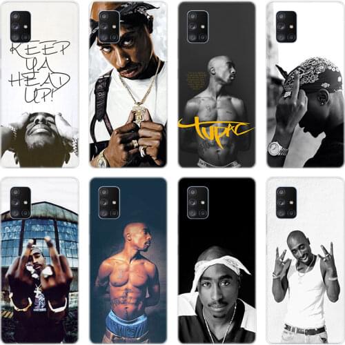 2Pac Makaveli Tupac Amaru Shakur Soft Case for Samsung Galaxy A10 A21 A30 A50 A70 S A20 E A40 A01 A11 A31 A41 A51 A71 A81 A91
