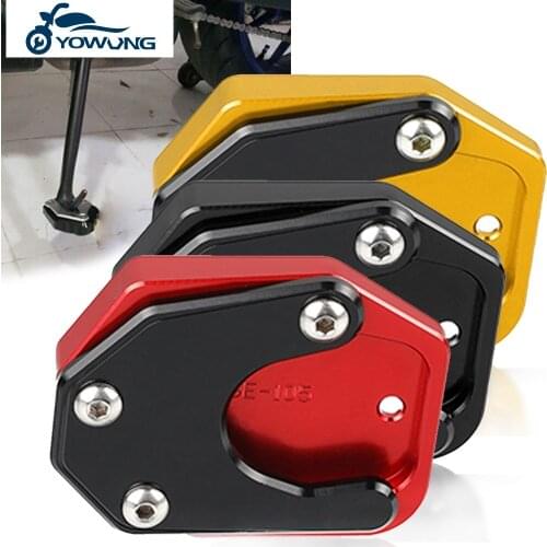 FOR HONDA XL600V XL650V XL700V Transalp XRV750 CB500X CBR650R CB500F Foot Side Stand Pad Plate Kickstand Enlarger Extension