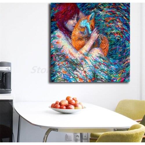 Foxglove By Iris Scott Canvas Painting Print Bedroom Home Decoration Modern Wall Art Oil Painting Poster Salon Picture Artwork