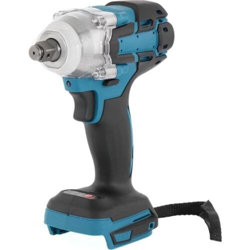 4Pcs Cordless Impact Electric Wrench 17/18/19/22mm Brushless Electric Wrench Rechargeable Powerful Electric EU Plug 18V Battery