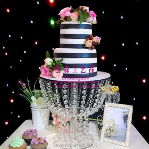 Wedding Acrylic Crystal Cake Stands Set,Christmas Cake Stands Wedding Event Centerpiece,Luxurious And Glamorous Cake Holder