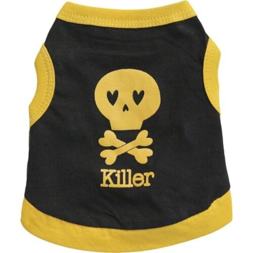 Poodle Clothes Summer Dog Clothes Yorkshire Terrier T Shirt With Dog Tee Shirt Chien Roupa De Cachorro Soft Vest New Fashion