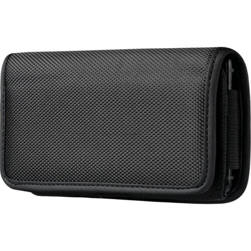 4.5-6.9 inch Mobile Phone Waist Bag for iphone 12 XR xiaomi huawei Hook Loop Holster Pouch Belt Waist Bag Cover for Samsung Case