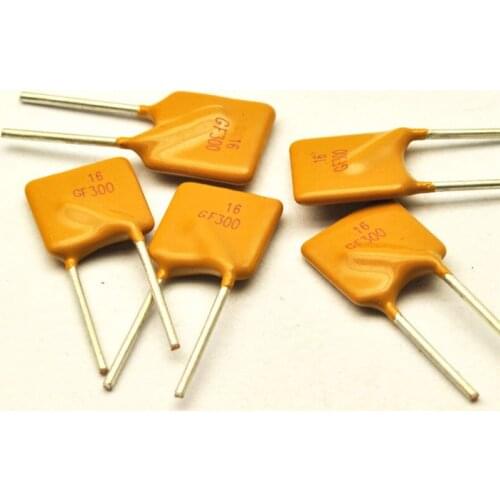 Straight self-healing fuse RGEF300 16V 3A fuse