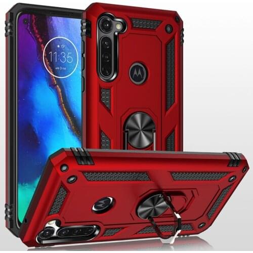 Heavy Duty Rugged Cover Ring Bracket Magnetic Holder Shockproof Kickstand case for MOTO G Stylus