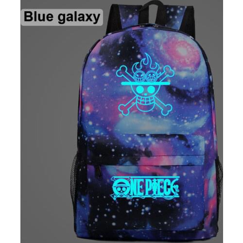Luminous Gift Cartoon Comics Anime Skull Boy Girl School bag Women Bagpack Teenagers Schoolbags Men Children Student Backpacks