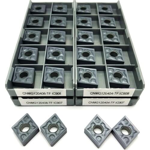 CNMG120404 CNMG120408 TF IC907/908 External Turning Tool lathe tools high quality CNMG 120404/08 Cutting tool CNCturning insert