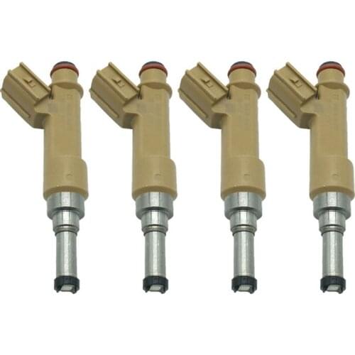 4pcs Fuel Injectors nozzle For Toyota Corolla 2009-2015 23209-39146 2320939146 23250-0T020 23209-09120