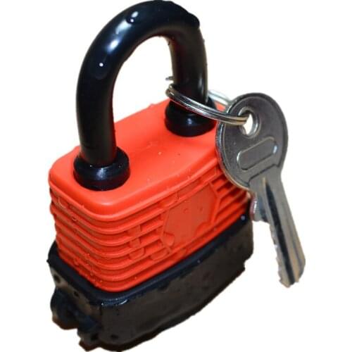 Waterproof Padlock Head Electric Padlock Outdoor Large Lock Safety Lock Padlock Rain-proof Rust Lock Parking Lock Universal Lock