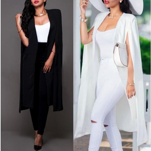 Women Autumn Coat Ladies Sleeveless Jacket Office Suit Cardigan Tops Outwear New