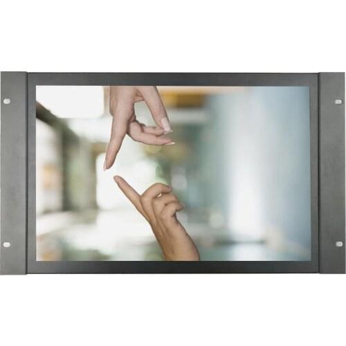ZHIXIANDA 17.3 Inch 1920x1080 HDMI VGA BNC AV USB Input Open Frame Resistive Touch Screen Monitor Built-in Speaker