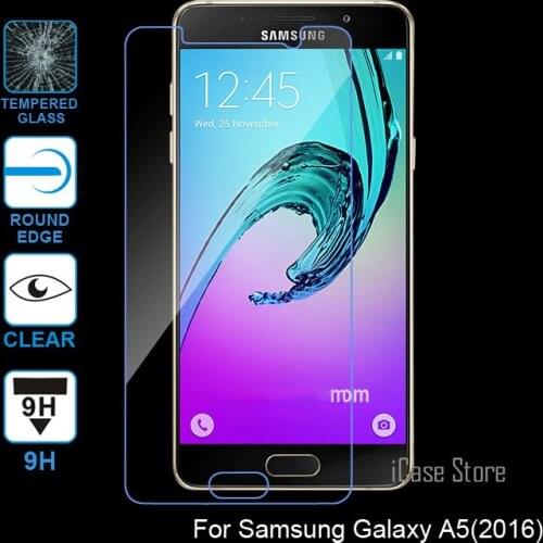 0.26mm 9H tempered glass For Samsung Galaxy A5 A500 A500F 5.0inch tempered glass screen protector protective Cover guard film