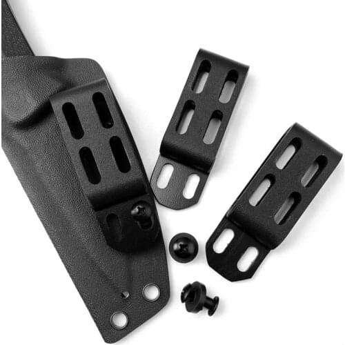 1piece C-Clip Kydex knife cover K sheath K shell back clip tactical external waist clip waist hanging buckle Tool accessories