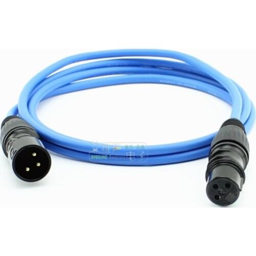 1Pcs CANARE DA202 digital signal cable Yongsheng new XLR male and female fever audio balanced cable 110 ohm AES/EBU HiFi