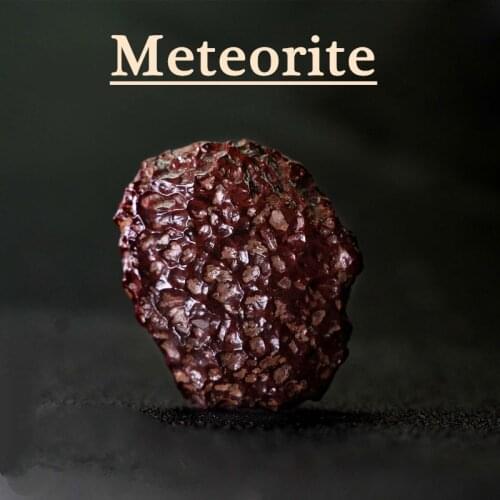 1pcs limited rare meteorite natural moon dragon scale meteorite falling stone specimen collection home decoration Random shape